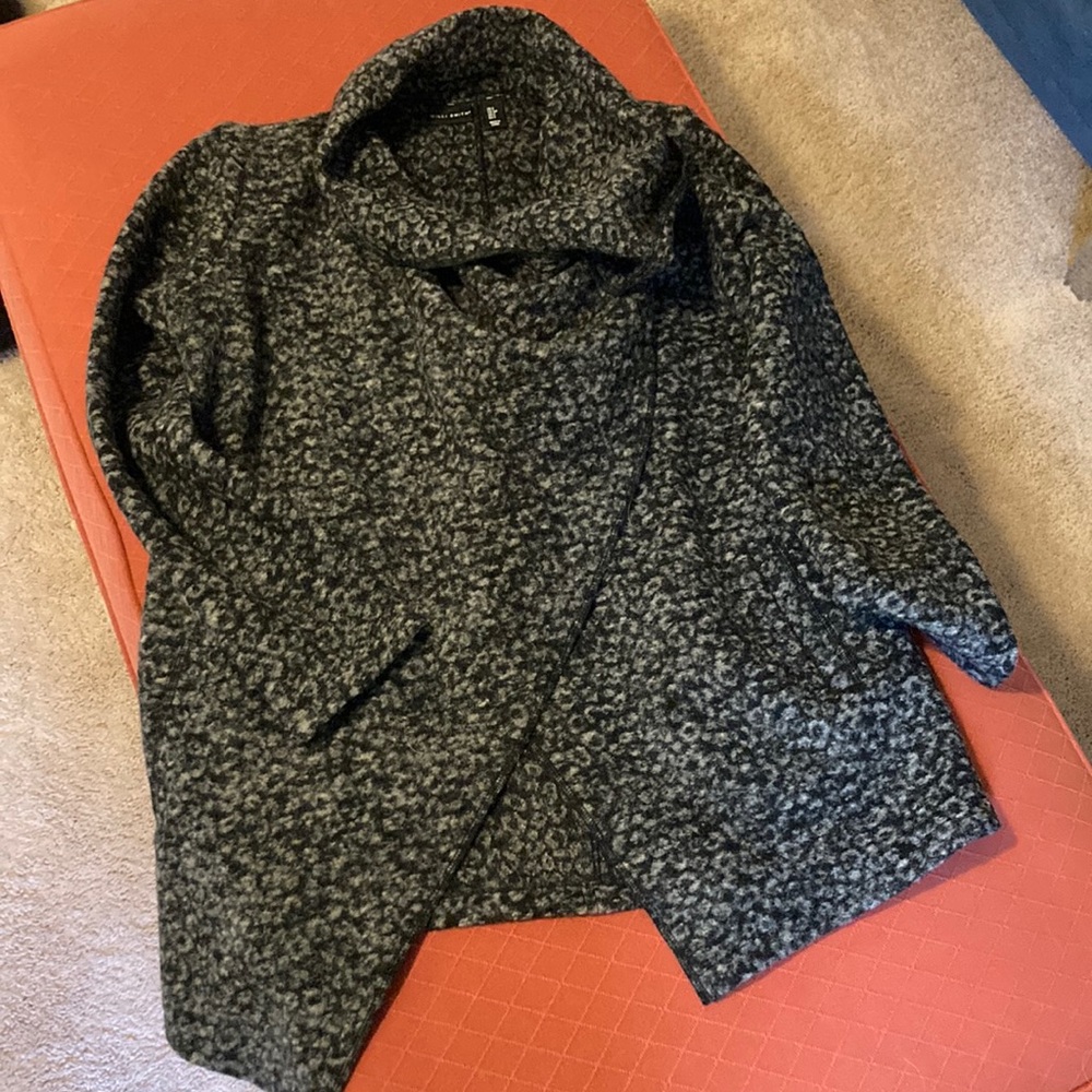 Front, Side Close Part Wool Sweater - image 1